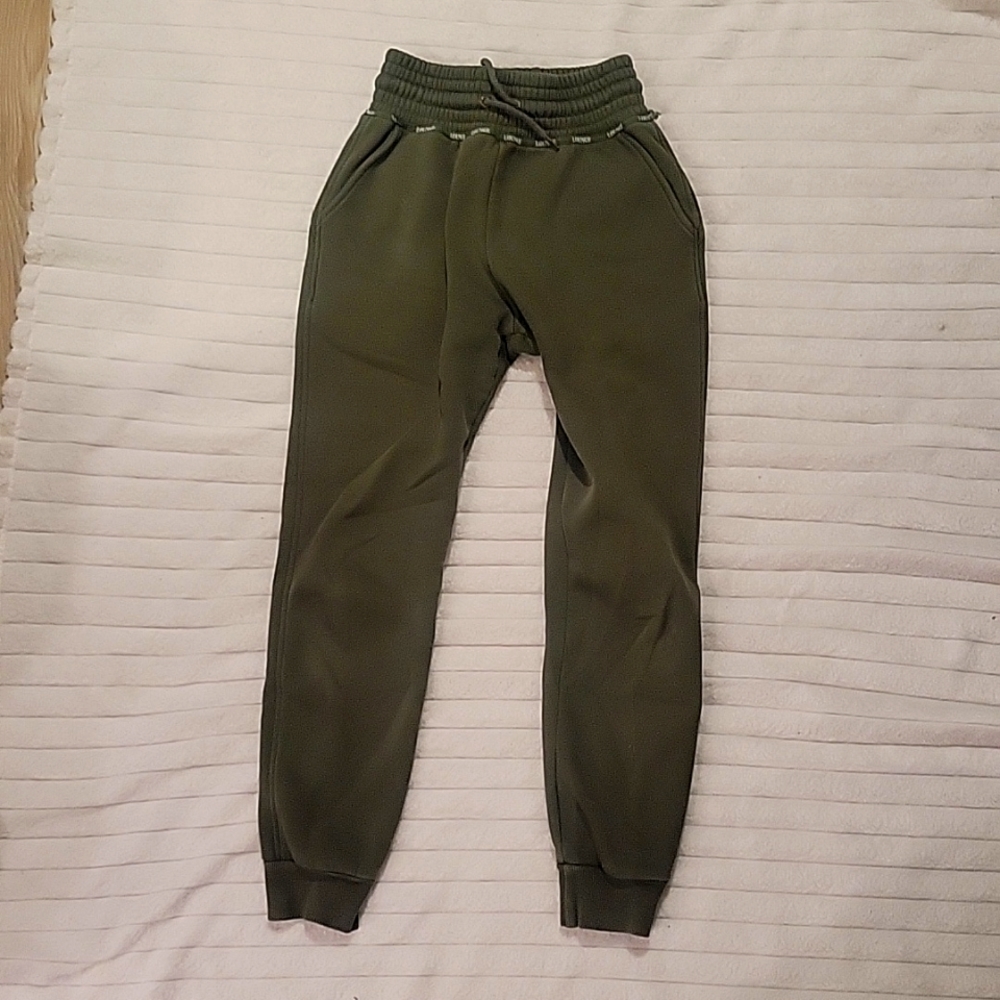 Green Lounge Apparel Pants